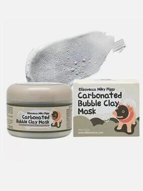 Elizavecca Milky Piggy Carbonated Bubble Clay Mask 100g – Deep Pore Cleansing